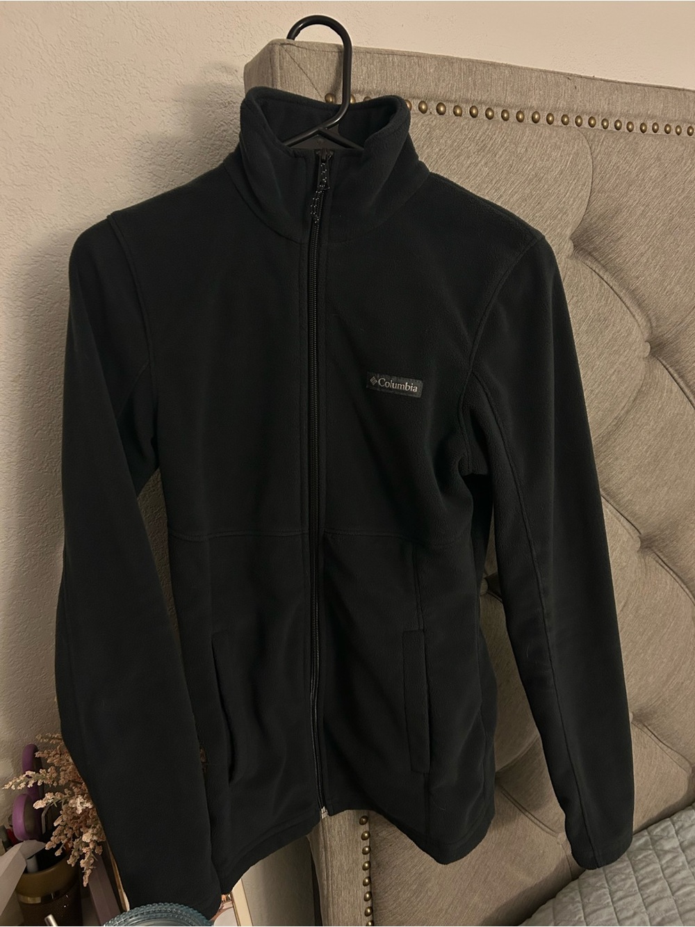 Columbia Black Full-Zip Fleece Jacket